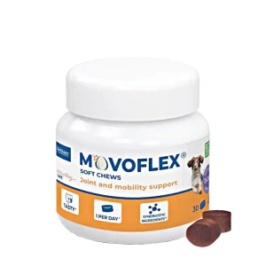 Virbac Movoflex ízületvédő rágótablettal közepes testű kutyának 30db